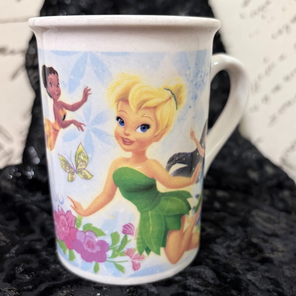 2011 Disney Store Tinker Bell and Fairy Friends Coffee Mug – Collector Series